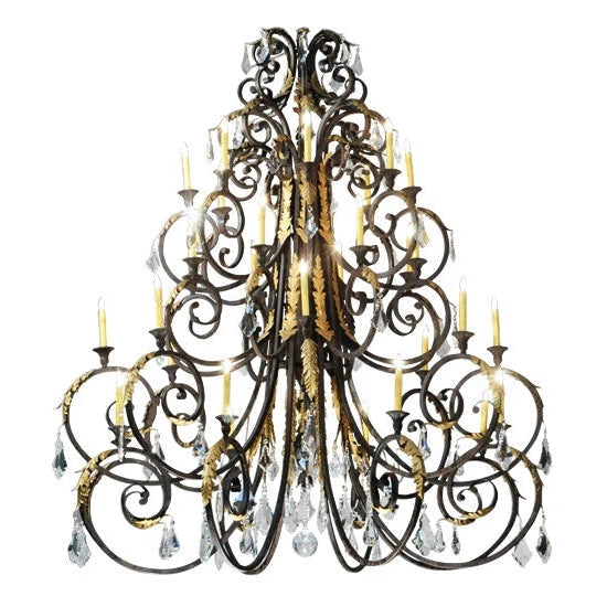 2nd Ave Lighting 72″ Serratina 32 LT Chandelier