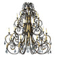2nd Ave Lighting 72″ Serratina 32 LT Chandelier