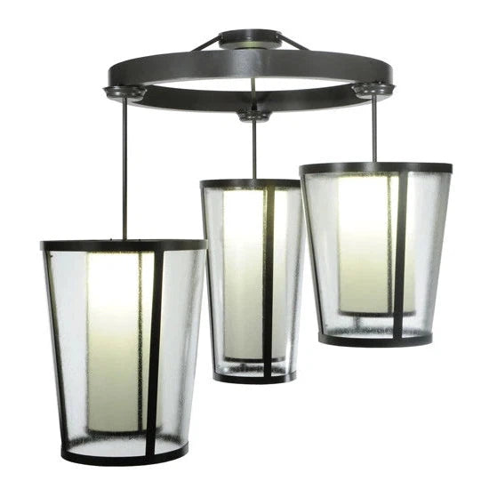 2nd Ave Lighting 74″ Cilindro Tapered 3 LT Cascading Pendant