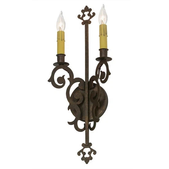2nd Ave Lighting 8″ Aneila 2 LT Wall Sconce