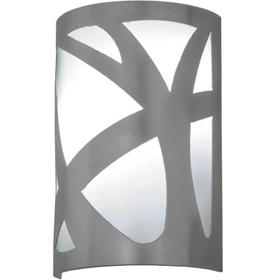 2nd Ave Lighting 8″ Wide Mosaic Pewter Wall Sconce