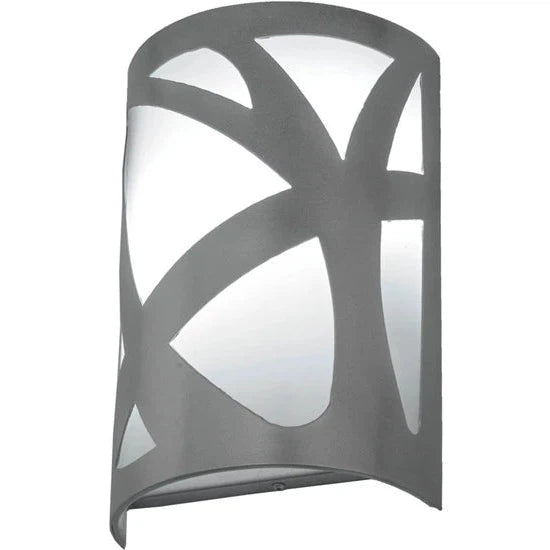 2nd Ave Lighting 8″ Wide Mosaic Pewter Wall Sconce