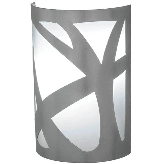 2nd Ave Lighting 8″ Wide Mosaic Pewter Wall Sconce
