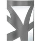2nd Ave Lighting 8″ Wide Mosaic Pewter Wall Sconce