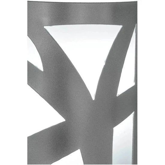 2nd Ave Lighting 8″ Wide Mosaic Pewter Wall Sconce