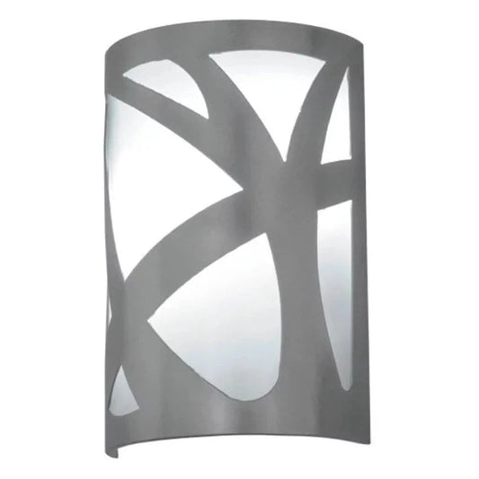 2nd Ave Lighting 8″ Wide Mosaic Pewter Wall Sconce