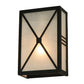 2nd Ave Lighting 8″ Wide Whitewing Wall Sconce
