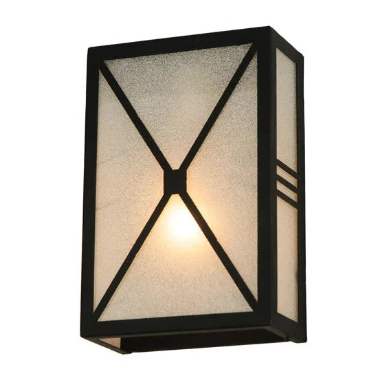 2nd Ave Lighting 8″ Wide Whitewing Wall Sconce