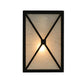 2nd Ave Lighting 8″ Wide Whitewing Wall Sconce