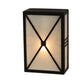 2nd Ave Lighting 8″ Wide Whitewing Wall Sconce