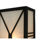 2nd Ave Lighting 8″ Wide Whitewing Wall Sconce
