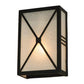 2nd Ave Lighting 8″ Wide Whitewing Wall Sconce