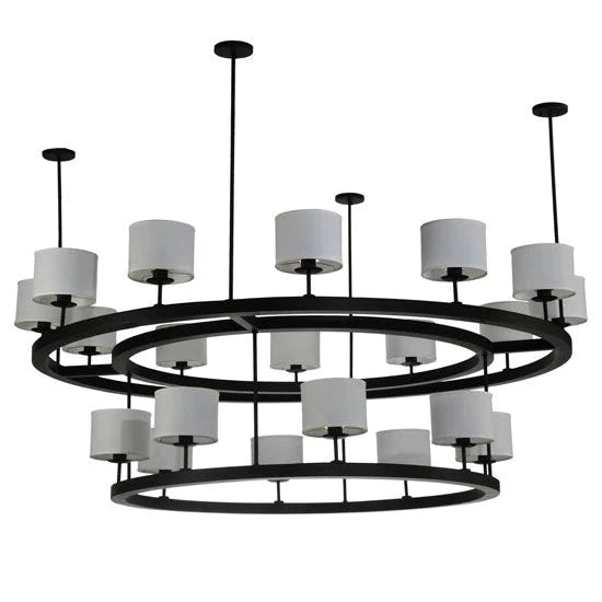 2nd Ave Lighting 81″ Chestnut Hill 2 Tier Semi-Flushmount