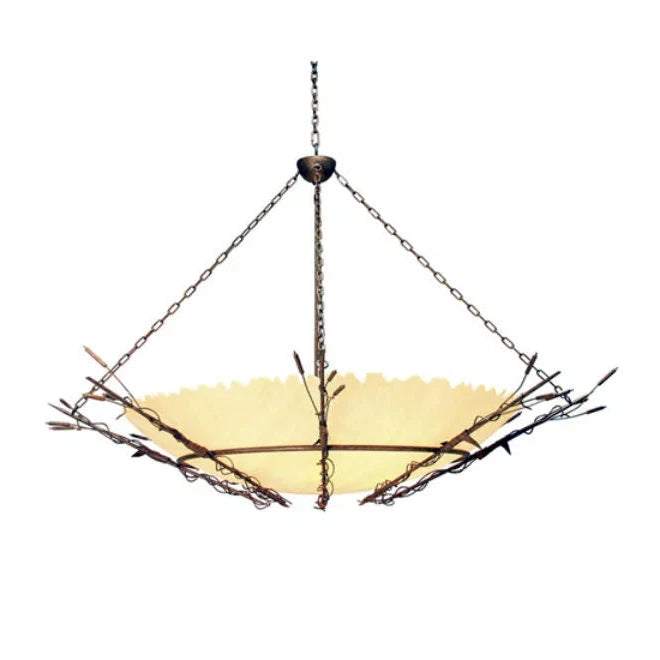 2nd Ave Lighting 84″ Wide Cattail Inverted Pendant