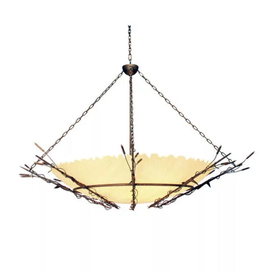 2nd Ave Lighting 84″ Wide Cattail Inverted Pendant
