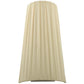 2nd Ave Lighting 9″ Wide Channell Tapered & Pleated Wall Sconce