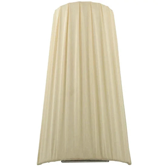 2nd Ave Lighting 9″ Wide Channell Tapered & Pleated Wall Sconce