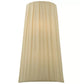 2nd Ave Lighting 9″ Wide Channell Tapered & Pleated Wall Sconce