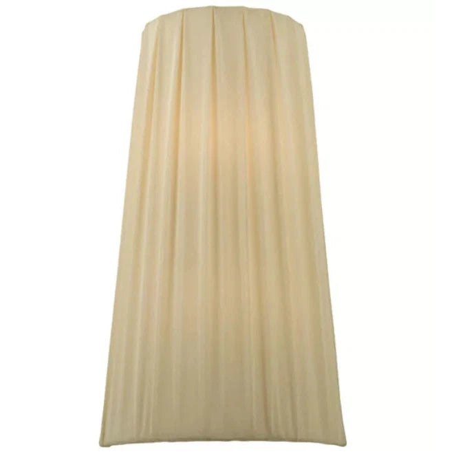2nd Ave Lighting 9″ Wide Channell Tapered & Pleated Wall Sconce