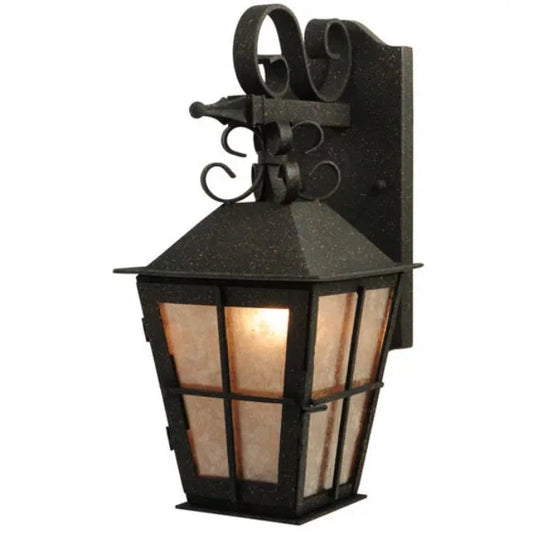 2nd Ave Lighting 9″ Wide Turin Lantern Wall Sconce