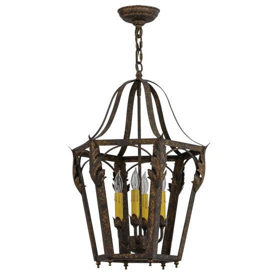 2nd Ave Lighting Acacia 16" Pendant in Old Gold Finish