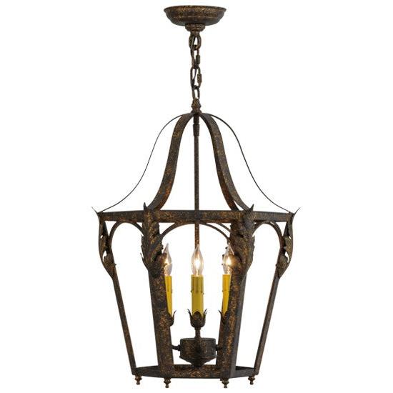 2nd Ave Lighting Acacia 16" Pendant in Old Gold Finish