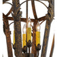 2nd Ave Lighting Acacia 16" Pendant in Old Gold Finish