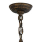 2nd Ave Lighting Acacia 16" Pendant in Old Gold Finish