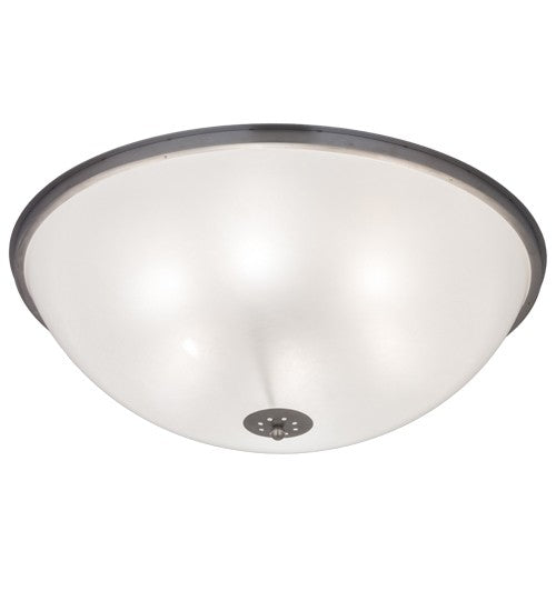 2nd Ave Lighting Adelaide 36" Flushmount With Brushed Stainless Steel Finish