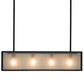 2nd Ave Lighting Affinity 40" Oblong Pendant in Timeless Bronze Finish
