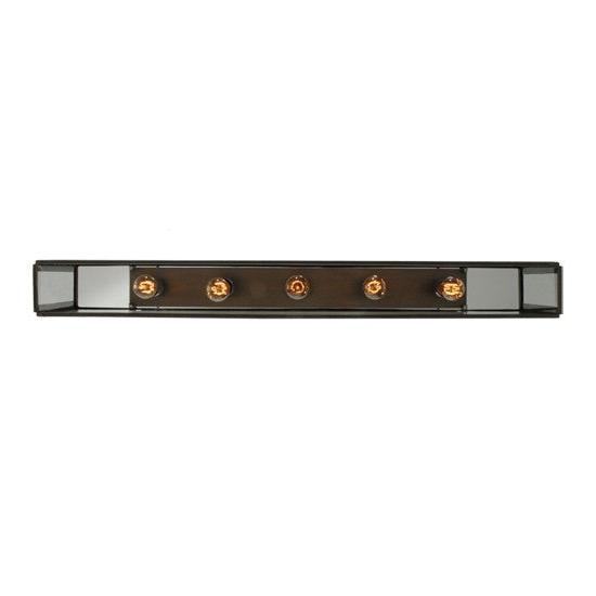 2nd Ave Lighting Affinity 47" Long Semi-Flushmount in Matte Clear Finish