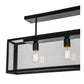 2nd Ave Lighting Affinity 47" Semi-Flushmount in Solar Black Finish