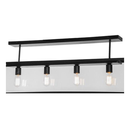2nd Ave Lighting Affinity 47" Semi-Flushmount in Solar Black Finish