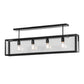 2nd Ave Lighting Affinity 47" Semi-Flushmount in Solar Black Finish