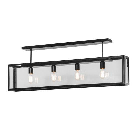2nd Ave Lighting Affinity 47" Semi-Flushmount in Solar Black Finish