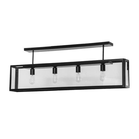 2nd Ave Lighting Affinity 47" Semi-Flushmount in Solar Black Finish