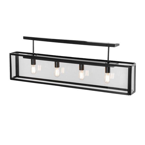 2nd Ave Lighting Affinity 47" Semi-Flushmount in Solar Black Finish