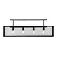 2nd Ave Lighting Affinity 47" Semi-Flushmount in Solar Black Finish