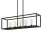 2nd Ave Lighting Affinity 48" Long Island Pendant in Timeless Bronze