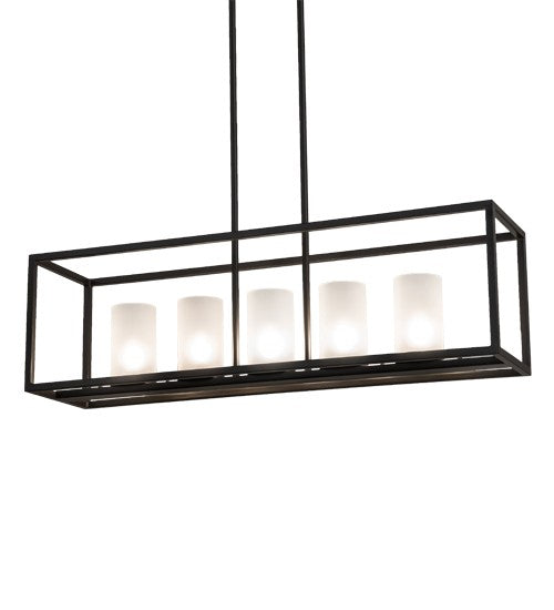 2nd Ave Lighting Affinity 48" Long Island Pendant in Timeless Bronze