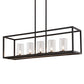 2nd Ave Lighting Affinity 48" Long Island Pendant in Timeless Bronze