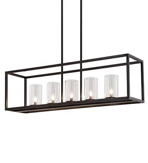 2nd Ave Lighting Affinity 48" Long Island Pendant in Timeless Bronze