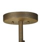 2nd Ave Lighting Alaine 24" Wide Semi-Flushmount in Gilded Tobacco Finish