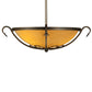 2nd Ave Lighting Alaine 25" Wide Semi-Flushmount in Gilded Tobacco Finish