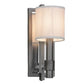 2nd Ave Lighting Alberta 4" Wall Sconce in Blackened Pewter Finish