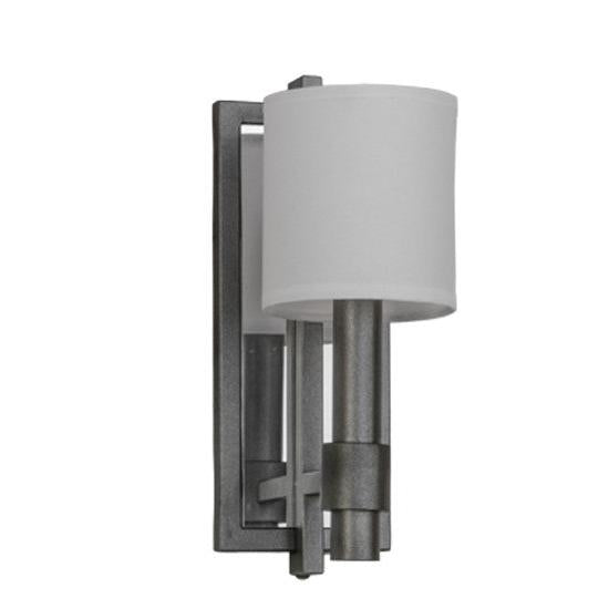 2nd Ave Lighting Alberta 4" Wall Sconce in Blackened Pewter Finish