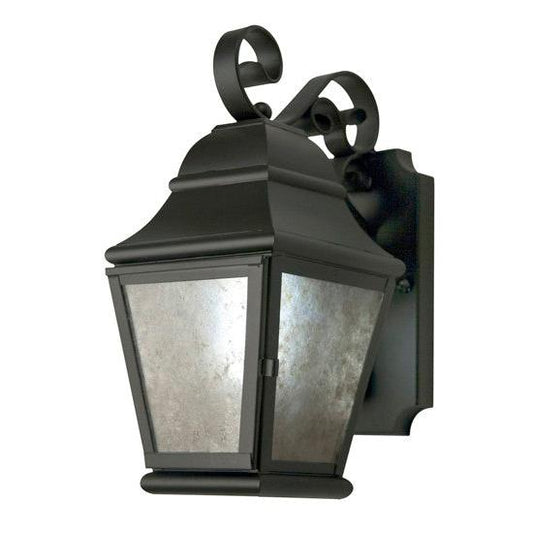 2nd Ave Lighting Albertus 7" Wide Wall Sconce in Blackwash Finish