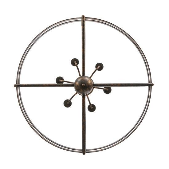 2nd Ave Lighting Aldari 32" Wide 6 LT Chandelier in Gilded Tobacco Finish