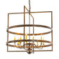 2nd Ave Lighting Aldari 36" Wide 12 Light Chandelier in Antique Copper Finish