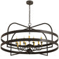 2nd Ave Lighting Aldari 48" Wide 12 LT Chandelier in Timeless Bronze